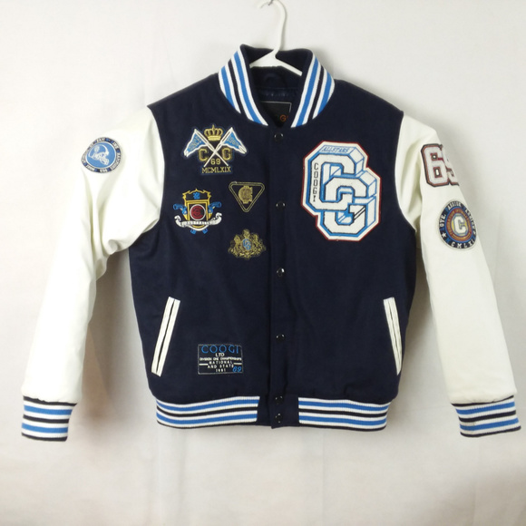 coogi letterman jacket